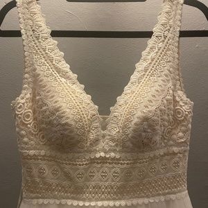 White wedding dress